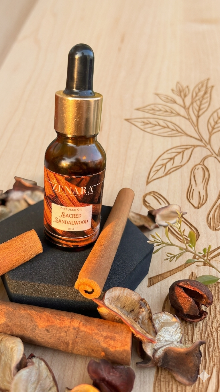 Sacred Sandalwood Diffuser Oil Zenara