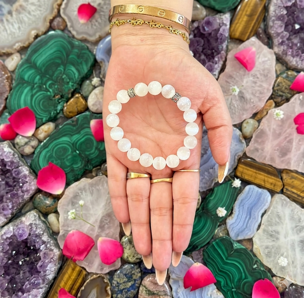 Selenite Bracelet Zenara