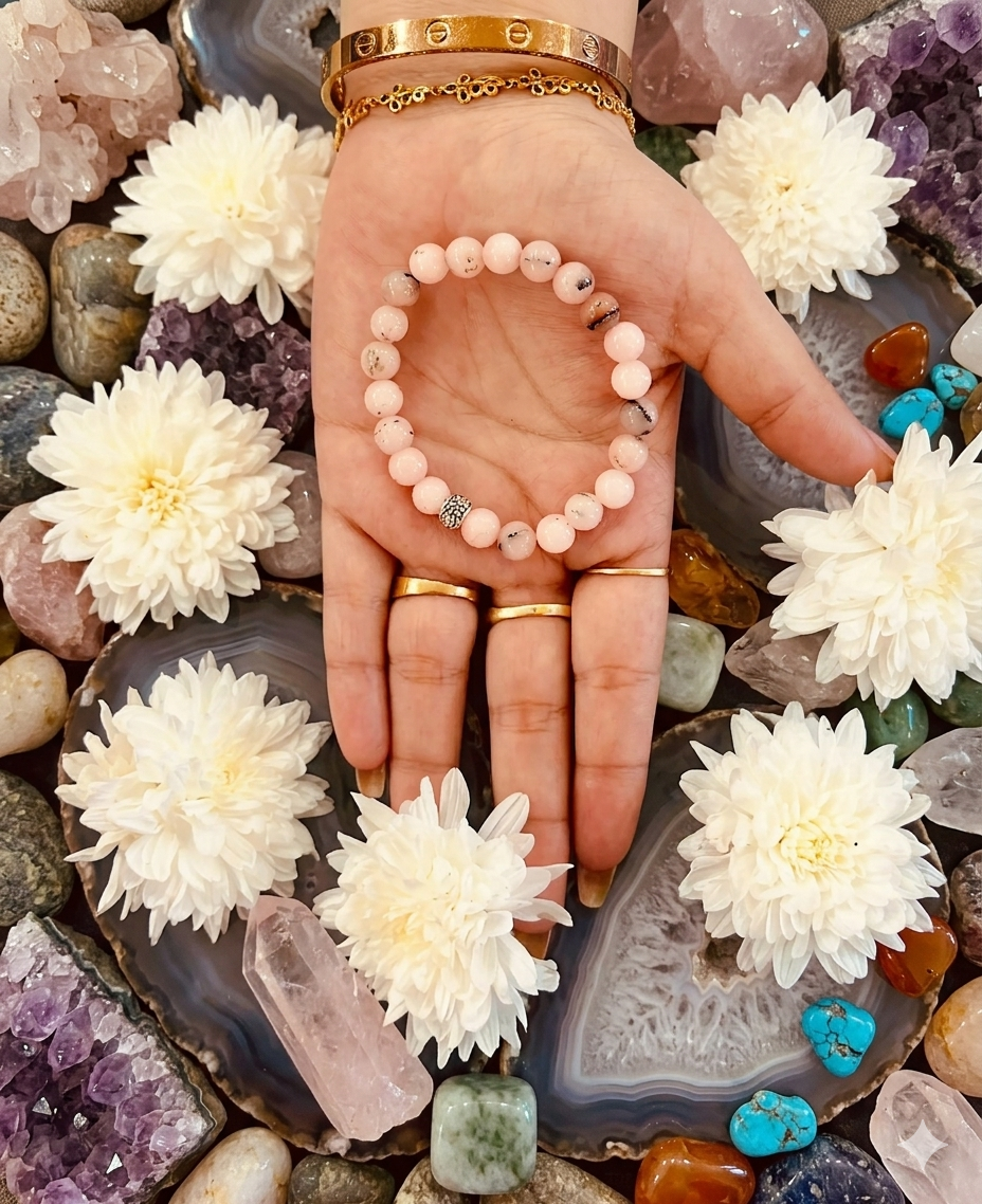 Pink Opal Bracelet Zenara