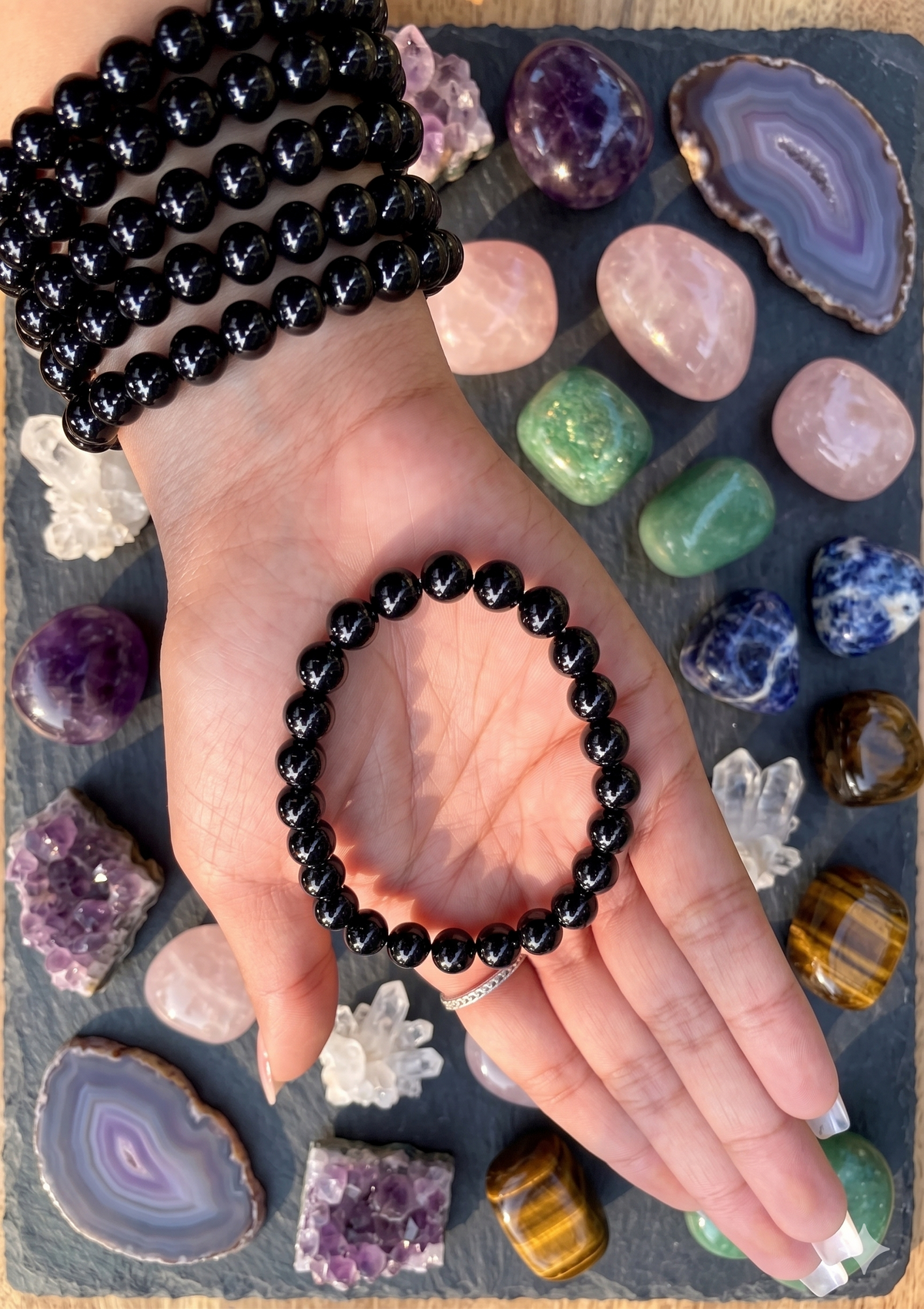 Black Tourmaline Bracelet Zenara