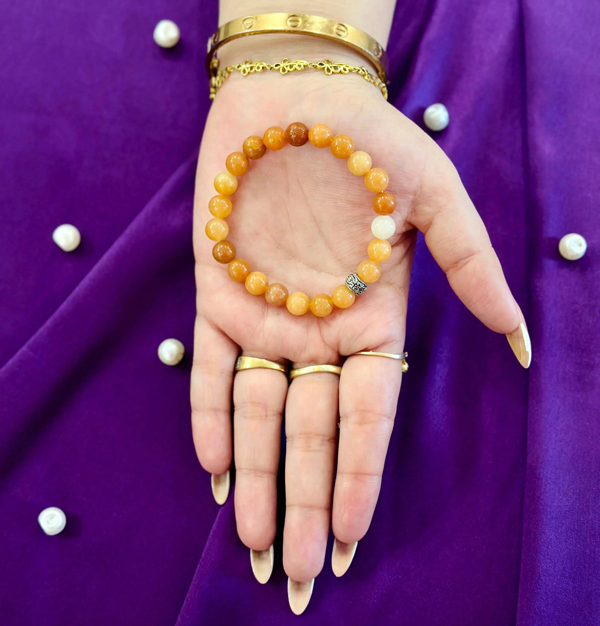 Orange Aventurine Bracelet Zenara