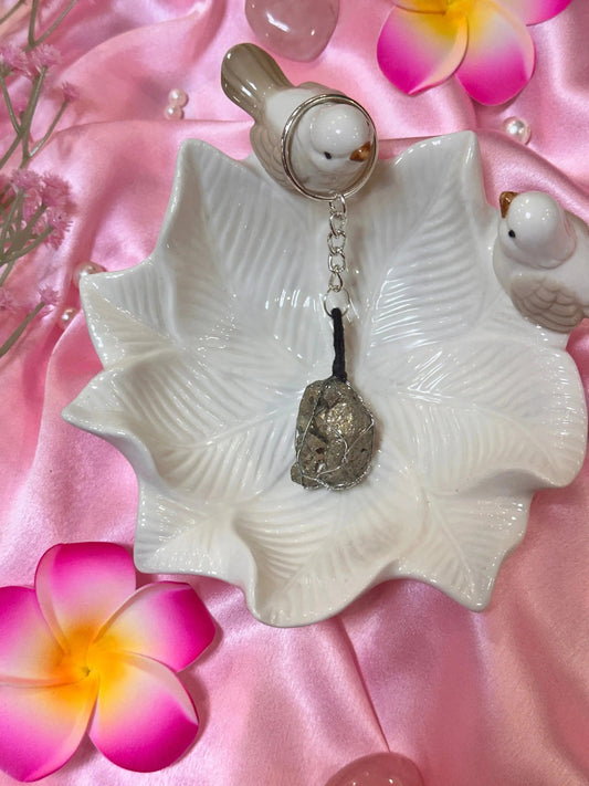 Pyrite Keychain Zenara