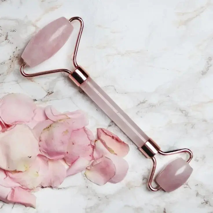 Rose Quartz Face Roller Zenara